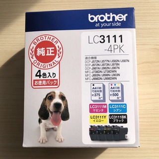 brother インクカートリッジ LC3111-4PK 4色(その他)