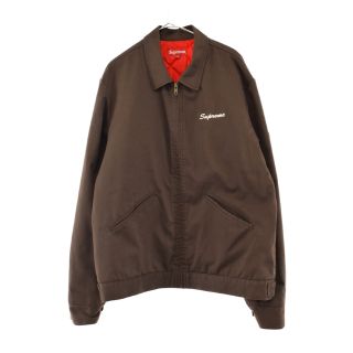 SUPREME シュプリーム 16AW ×Playboy Work Jacket プレイボーイ ワークジャケット ジップアップ ジャケット ブラウン