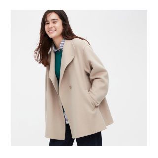 ユニクロ(UNIQLO)のUNIQLO  ダブルフェイスショートコート(その他)