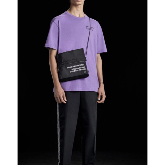 MONCLER(モンクレール)のmoncler genius fragment t-shirt purple メンズのトップス(Tシャツ/カットソー(半袖/袖なし))の商品写真