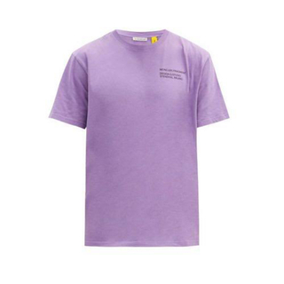 モンクレール(MONCLER)のmoncler genius fragment t-shirt purple(Tシャツ/カットソー(半袖/袖なし))
