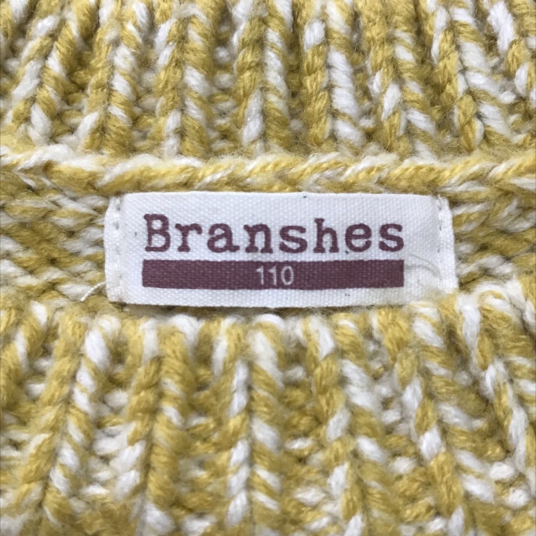 Branshes(ブランシェス)のbranshes  刺繍ニット　セーター  トップス キッズ/ベビー/マタニティのキッズ服女の子用(90cm~)(ニット)の商品写真