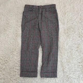 【MIU MIU】ミュウミュウ 38 M クロップドパンツ ギンガムチェック