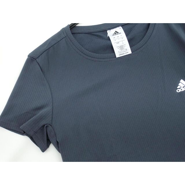 adidas(アディダス)のadidas アディダス トレーニングウェア カットソー sizeL/グレー ■◆ メンズ メンズのトップス(Tシャツ/カットソー(半袖/袖なし))の商品写真