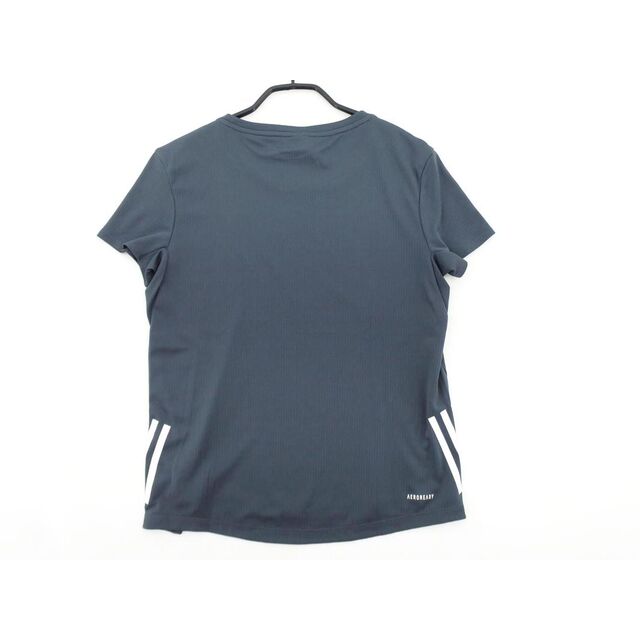 adidas(アディダス)のadidas アディダス トレーニングウェア カットソー sizeL/グレー ■◆ メンズ メンズのトップス(Tシャツ/カットソー(半袖/袖なし))の商品写真