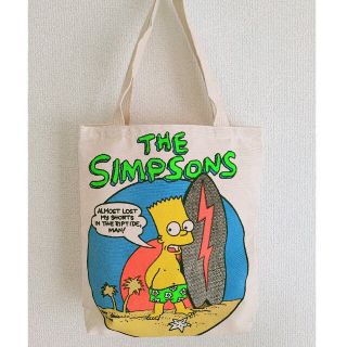 シンプソン(SIMPSON)のシンプソンズ バートのキャンバスバッグ(キャラクターグッズ)