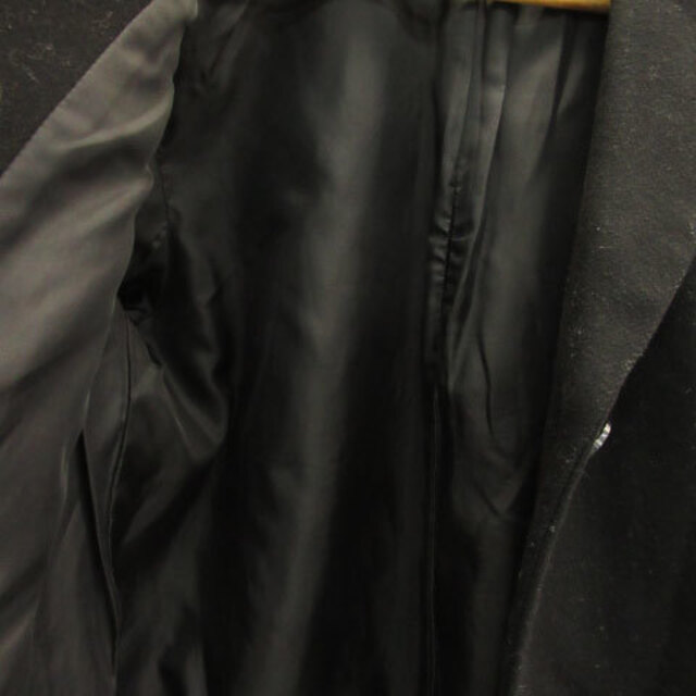 apart by lowrys(アパートバイローリーズ)のアパートバイローリーズ チェスターコート ミドル丈 ウール F ブラック 黒 レディースのジャケット/アウター(その他)の商品写真