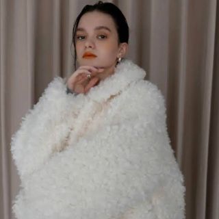 katrin tokyo 4way eco fur coat の通販 by yuru|ラクマ