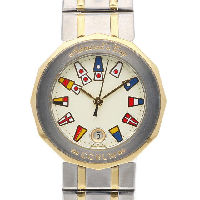 1年保証】 コルム CORUM アドミラルズカップ 腕時計 ステンレス
