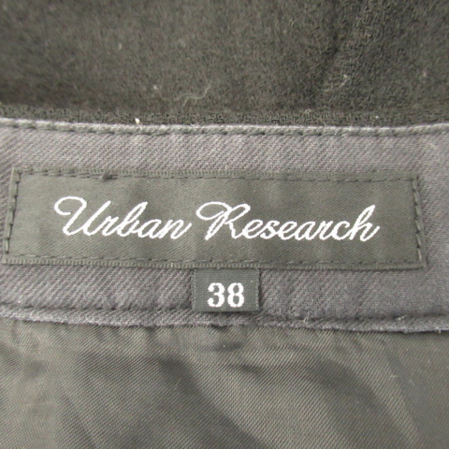 URBAN RESEARCH(アーバンリサーチ)のアーバンリサーチ キュロット ショートパンツ 短パン 無地 ウール 38 黒 レディースのパンツ(キュロット)の商品写真