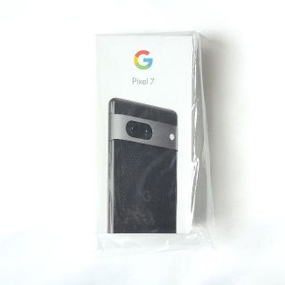 グーグルピクセル(Google Pixel)の新品未使用未開封 Google Pixel7 128 Obsidian(スマートフォン本体)