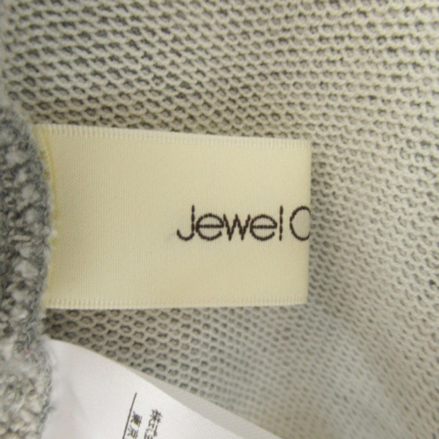 Jewel Changes(ジュエルチェンジズ)のジュエルチェンジズ アローズ カットソー 七分袖 ボートネック 無地 グレー レディースのトップス(その他)の商品写真