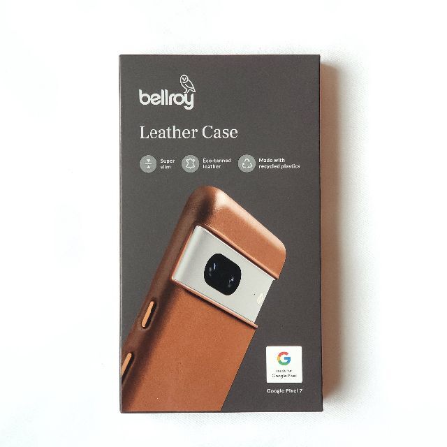 bellroy(ベルロイ)の新品未使用未開封 Bellroy レザーケース GooglePixel 7 茶 スマホ/家電/カメラのスマホアクセサリー(Androidケース)の商品写真