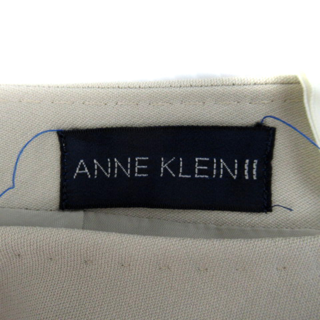 ANNE KLEIN(アンクライン)のアンクライン ANNE KLEIN フレアスカート ミモレ丈 9 ライトベージュ レディースのスカート(ひざ丈スカート)の商品写真