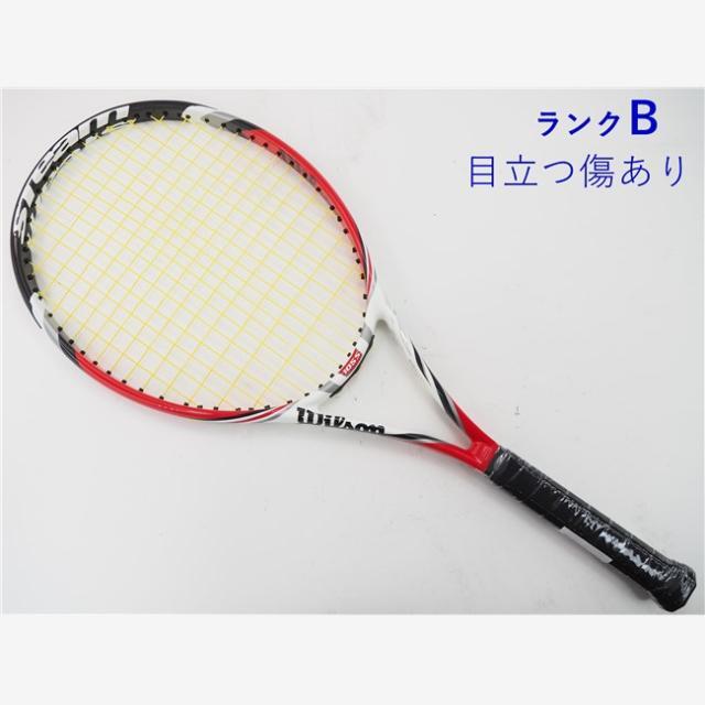 テニスラケット ウィルソン スティーム 105エス 2013年モデル (L1)WILSON STEAM 105S 2013105平方インチ長さ