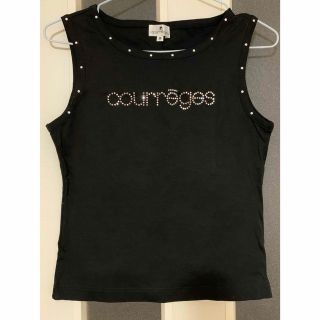 クレージュ(Courreges)のクレージュ　ノースリーブ　カットソー(カットソー(半袖/袖なし))