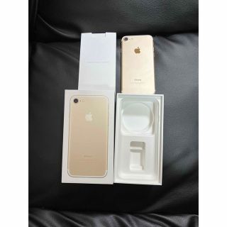 アップル(Apple)のiphone 7  b ゴールド mncg2j/a  32gb(スマートフォン本体)