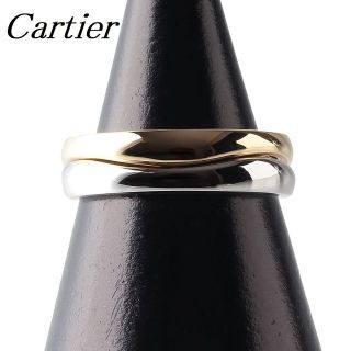 カルティエ(Cartier)のカルティエ ラブミー リング 幅5.3mm  750YG/WG【10639】(リング(指輪))