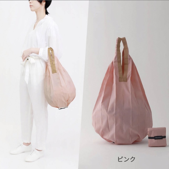 marna(マーナ)の未使用　シュパット　ピンク　おしゃれ　エコバッグ　送料無料 レディースのバッグ(エコバッグ)の商品写真