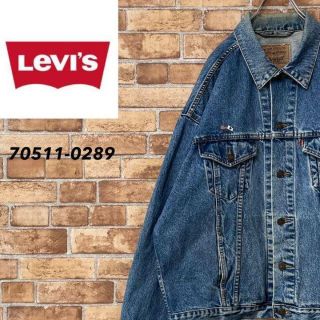 リーバイス(Levi's)のリーバイス　オレンジタブ　デニムジャケット　Gジャン　70511-0289　L.(Gジャン/デニムジャケット)