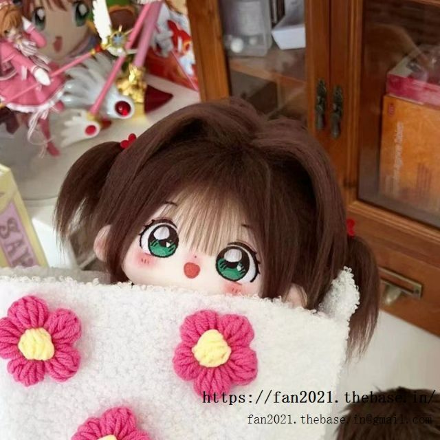 桜ちゃん 可愛い女の子 20CM ぬいぐるみ 無属性 着せ替え人形コットンドール 7