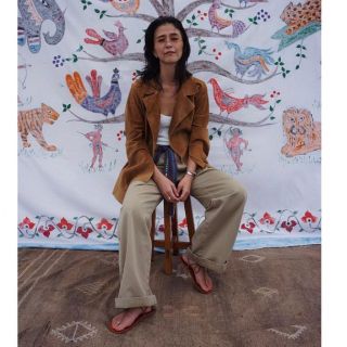 Fabiane Roux - 17日までの出品最終値下げnowos スエードジャケット S