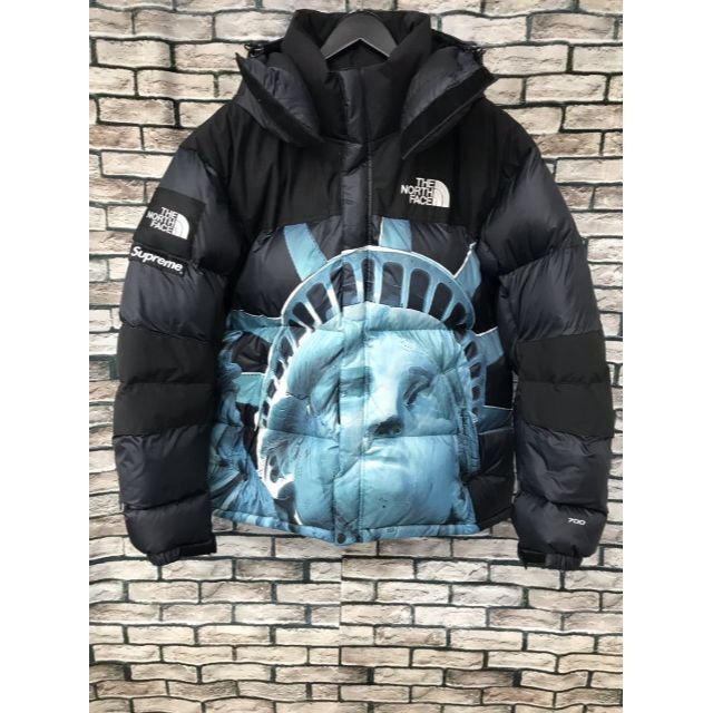 シュプリーム ×ノースフェイス THE NORTH FACE  Statue of Liberty Baltro Jacket 自由の女神バルトロダウンジャケット  メンズ S