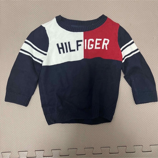 TOMMY HILFIGER(トミーヒルフィガー)のTOMY HILFIGER ニット　セーター　トップス キッズ/ベビー/マタニティのベビー服(~85cm)(ニット/セーター)の商品写真