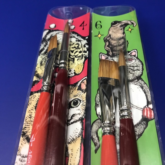 ヒグチユウコ×ホルベインコラボ絵具皿、24色透明水彩、絵筆セット2種 エンタメ/ホビーのアート用品(その他)の商品写真