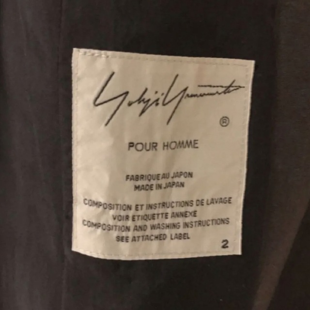 【最安値】yohji yamamoto 20SS ロングジャケット