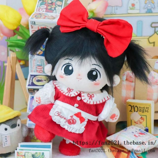 巧心曲奇 可愛い 女の子 20CM ぬいぐるみ 無属性 着せ替え人形