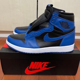 ナイキ(NIKE)のNIKE AIR JORDAN1 DK MARINE BLUE 27.0㎝(スニーカー)