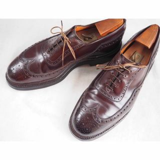 オールデン(Alden)の50s Lefcourt cordovan wing tip by Alden(ドレス/ビジネス)