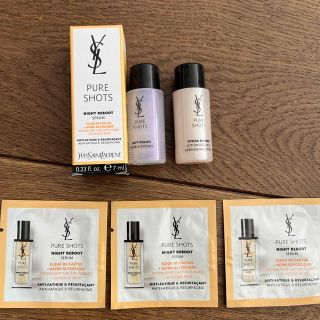 イヴサンローランボーテ(Yves Saint Laurent Beaute)のイヴ・サンローラン　ピュアショットナイトセラム  エッセンスローション(美容液)