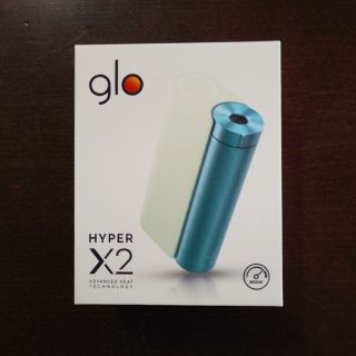 グロー(glo)のglo hyper X2　ミントブルー　本体(タバコグッズ)