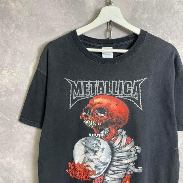 未使用レア04年メタリカMETALLICAパスヘッドpusheadツアーTシャツ