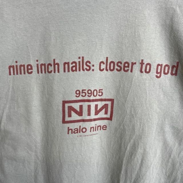 90s Nine inch nails closertogod バンT バンドT