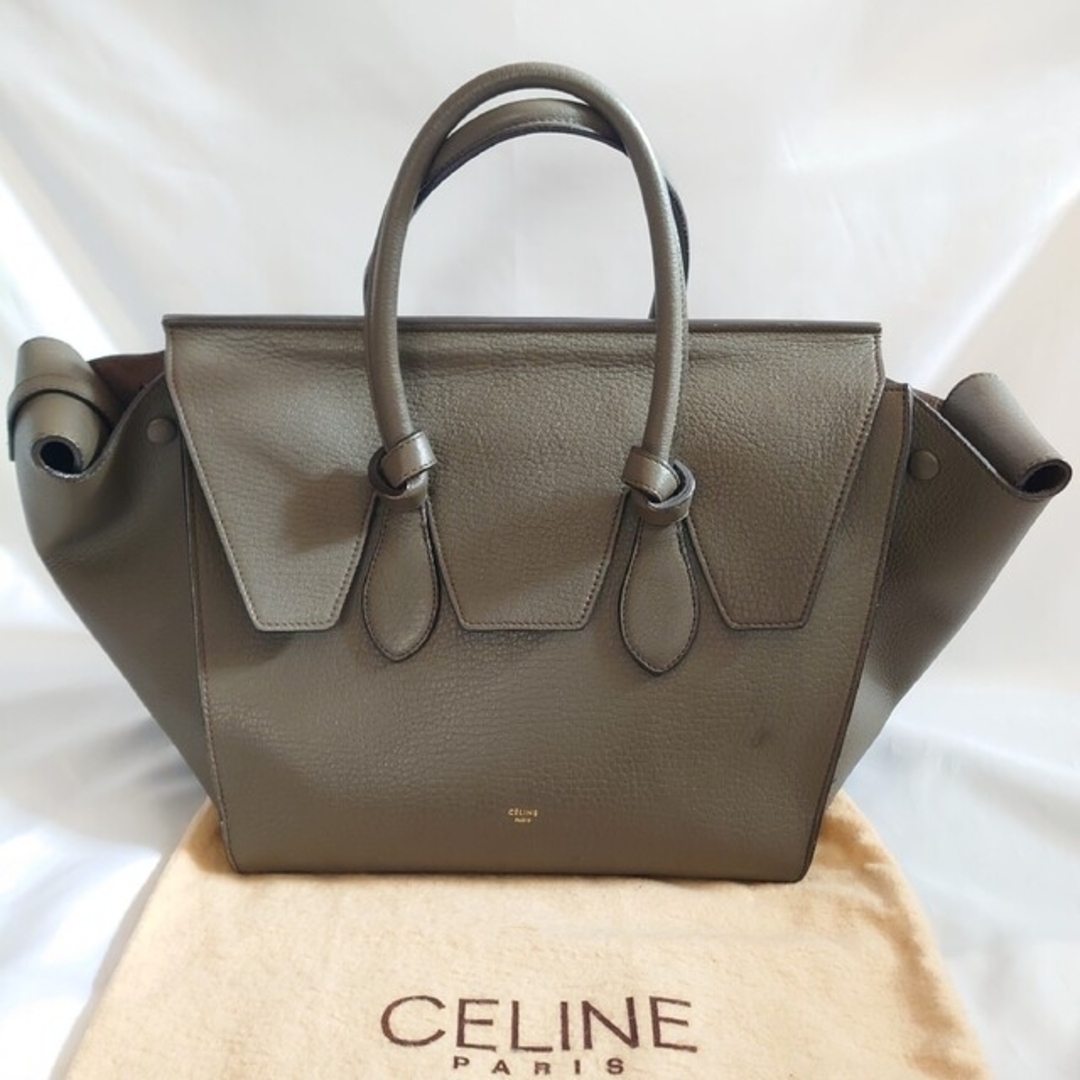 celine - CELINE タイバッグ レザー ハンドバッグの通販 by モジーコ's