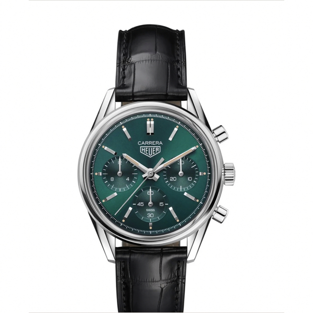 TAG Heuer(タグホイヤー)のHEUER CARRERA GREEN SE 2022/8 国内正規品 メンズの時計(腕時計(アナログ))の商品写真