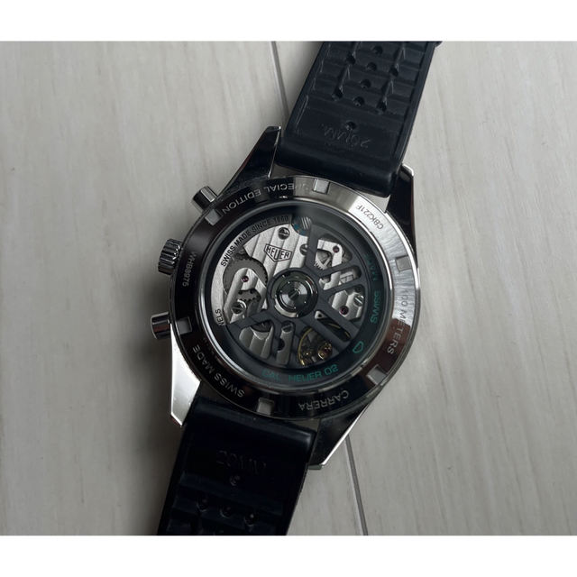 TAG Heuer(タグホイヤー)のHEUER CARRERA GREEN SE 2022/8 国内正規品 メンズの時計(腕時計(アナログ))の商品写真