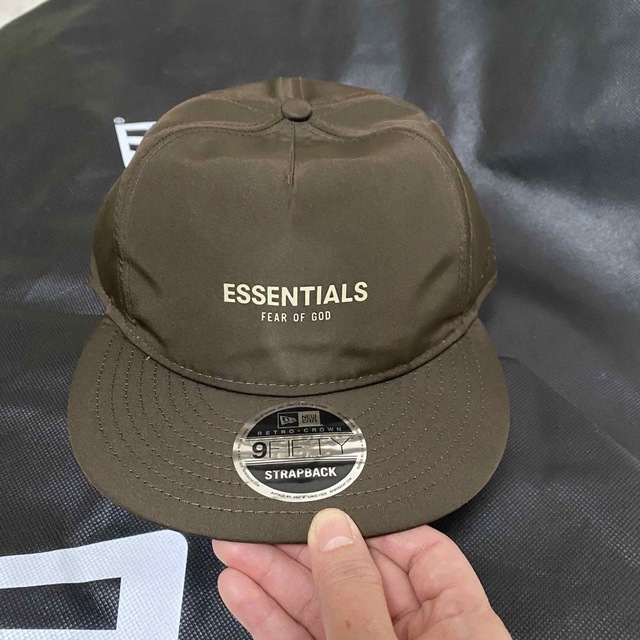 FEAR OF GOD - RC 9FIFTY FEAR OF GOD ESSENTIALS ロゴ