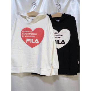 フィラ(FILA)の＜9807-R＞(150cm)☆FILA(フィラ)☆女児スウェットパーカー♪(Tシャツ/カットソー)