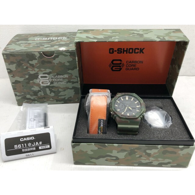 CASIO(カシオ)のCASIO(カシオ) G-SHOCK Gショック オクタゴン カモフラ 腕時計 / GAE-2100WE-3AJR 【中古】【007】 メンズの時計(腕時計(アナログ))の商品写真