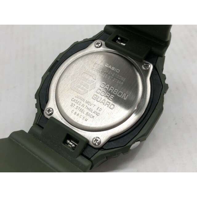 CASIO(カシオ)のCASIO(カシオ) G-SHOCK Gショック オクタゴン カモフラ 腕時計 / GAE-2100WE-3AJR 【中古】【007】 メンズの時計(腕時計(アナログ))の商品写真