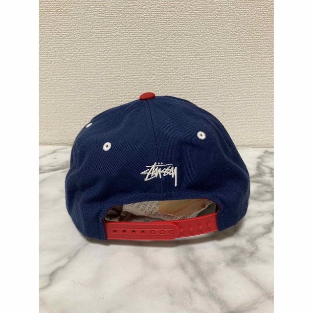 STUSSY(ステューシー)のOLD STUSSY TWILL STOCK LOGO  CAP メンズの帽子(キャップ)の商品写真