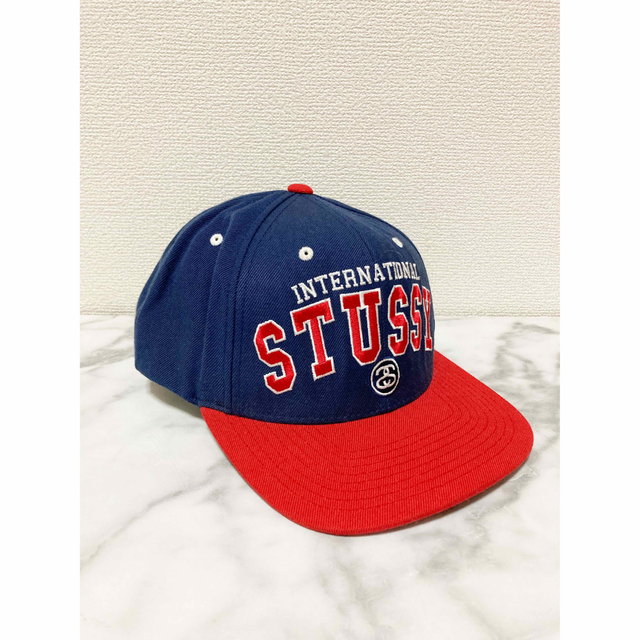 STUSSY(ステューシー)のOLD STUSSY TWILL STOCK LOGO  CAP メンズの帽子(キャップ)の商品写真