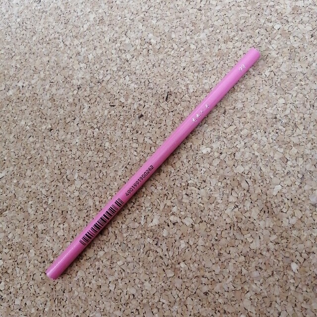 トンボ鉛筆(トンボエンピツ)のトンボ色鉛筆　バラ単品　ももいろ エンタメ/ホビーのアート用品(色鉛筆)の商品写真