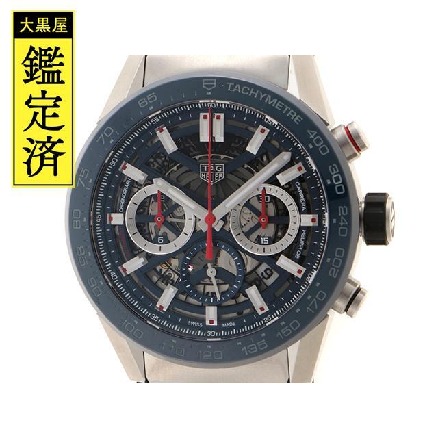 新着 TAG Heuer タグ・ホイヤー カレラ ホイヤー02 クロノグラフ SS/CE ...