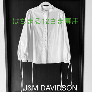 ジェイアンドエムデヴィッドソン(J&M DAVIDSON)のJ&M DAVIDSON 襟なし7分丈シャツ＋CYCLAS長袖シャツ(シャツ/ブラウス(長袖/七分))