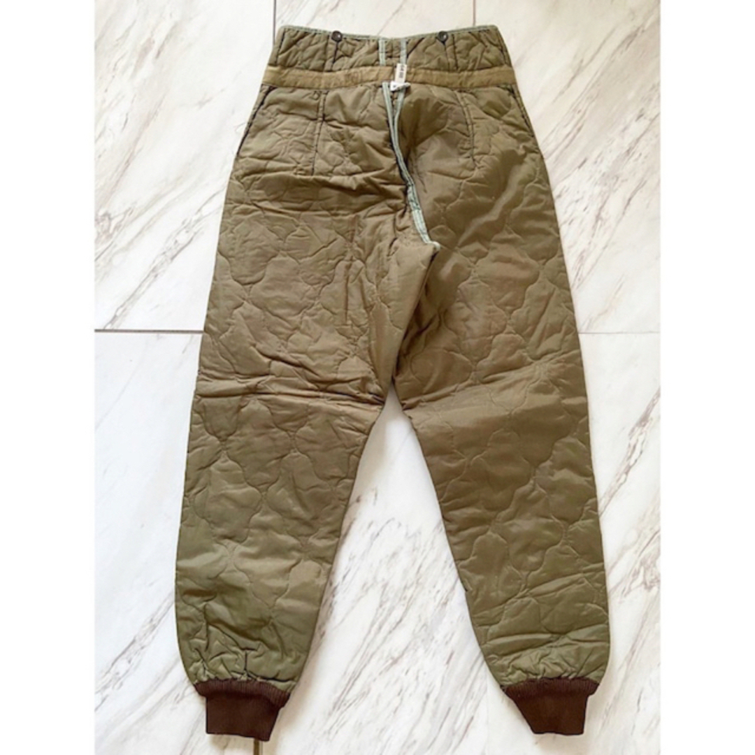 MILITARY - dead stock vintage チェコ軍 キルティング ライナーパンツ